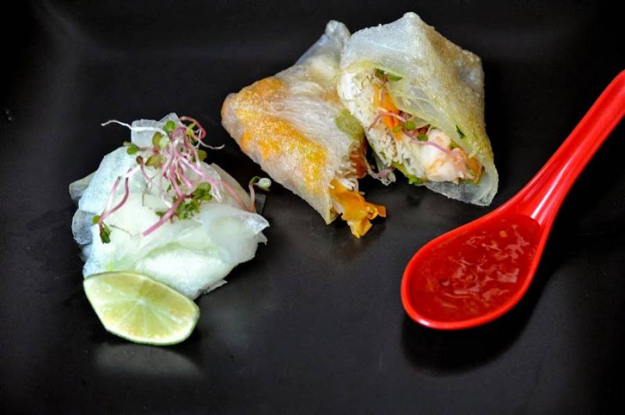 Sajgonki z krewetkami - Spring Rolls