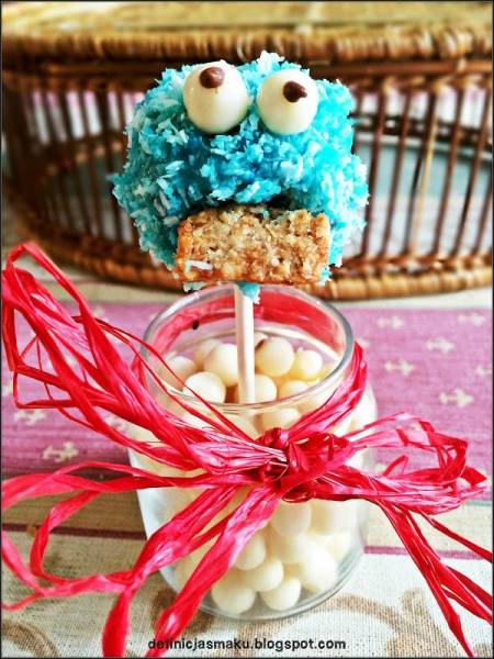 Cookie Monster- czyli czekoladowe cake pops