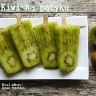 Kiwi na patyku - bomba witaminowa,najprostsze lody