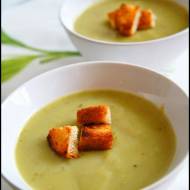 Zupa krem z brokuła z grzankami