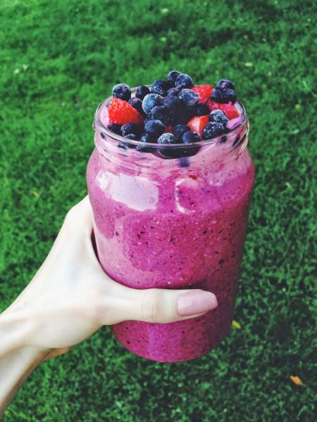 Let's drink some smoothie!