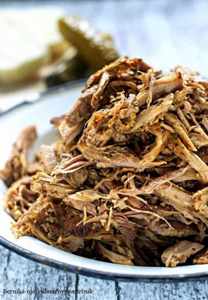 Pulled pork czyli długo pieczona wieprzowina