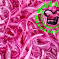 marinated red onion----Marynowane Cebula czerwona