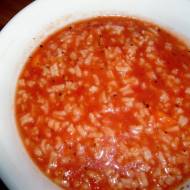 Pomidorowa z ryżem