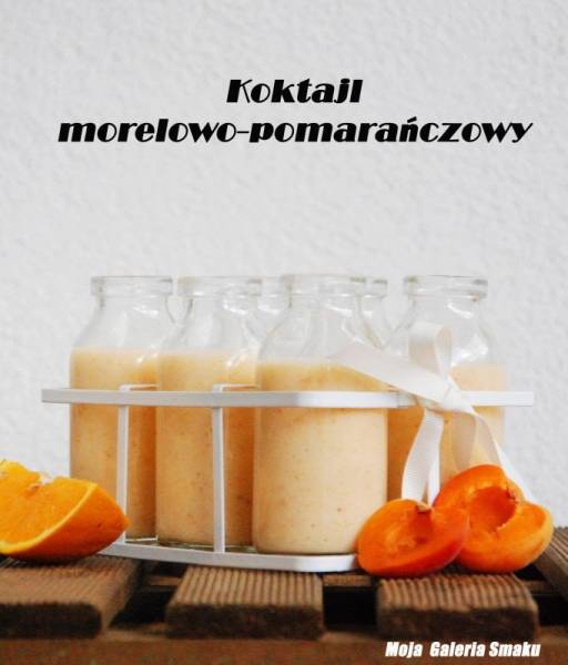 Koktajl morelowo-pomarańczowy