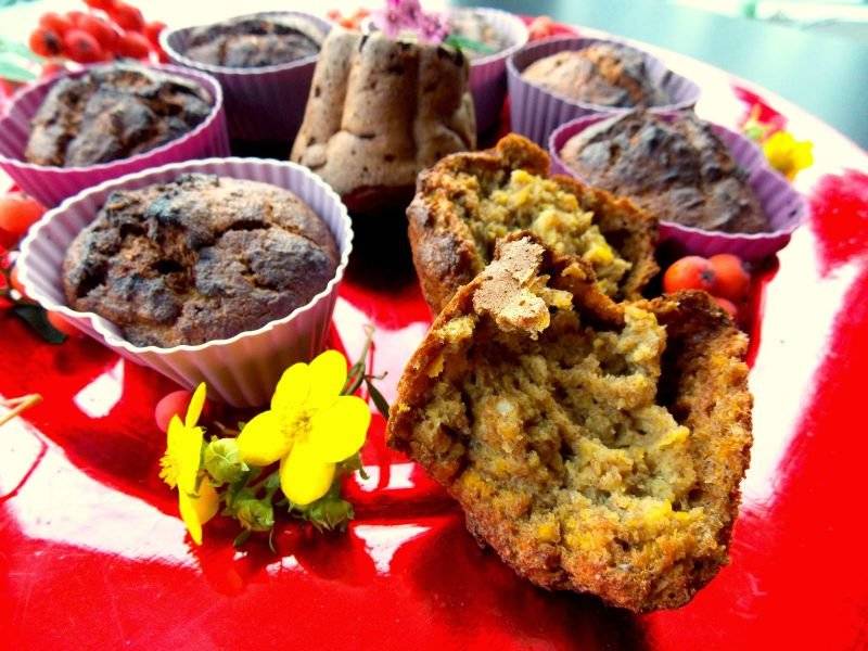 Dietetyczne muffiny z dynią