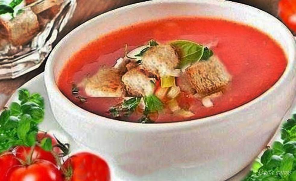 Gazpacho, czyli hiszpański chłodnik