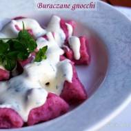 Buraczane gnocchi