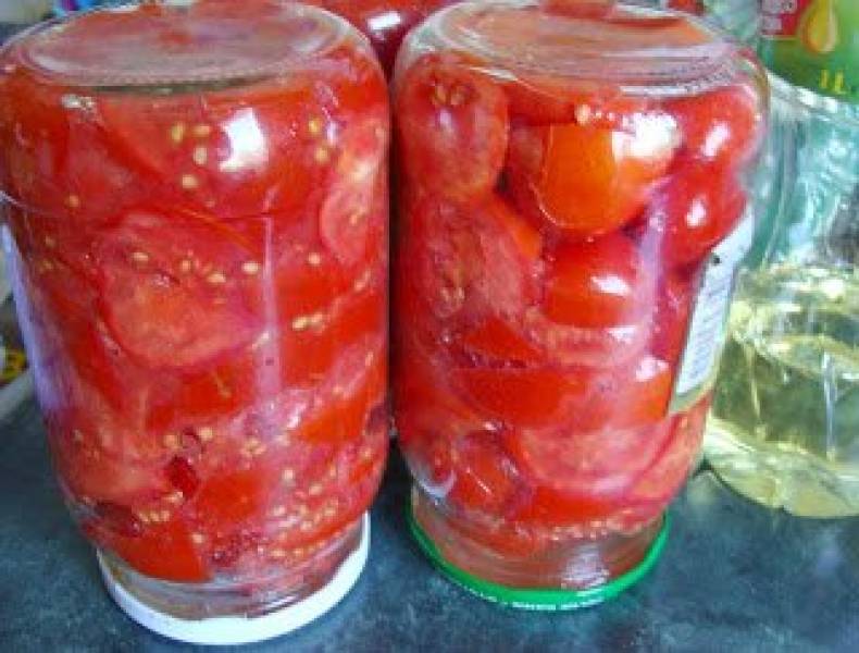 pomidory na zimę...