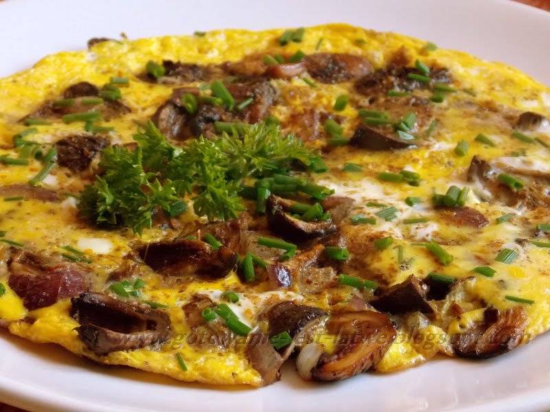 Omlet z kaniami