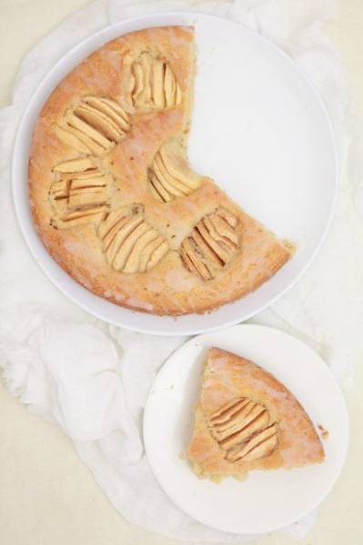 Ciasto Kokosowo – Jabłkowe