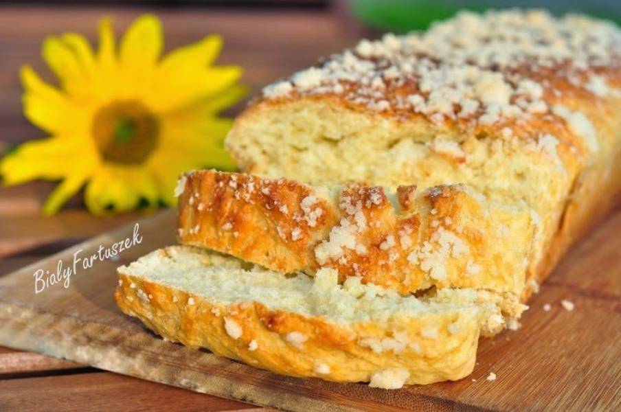 Ciasto drożdżowe z burakiem cukrowym