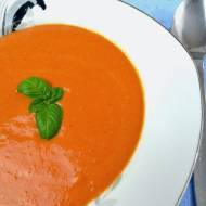 Zupa - krem z pomidorów z serkiem mascarpone + film