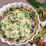 Quiche z grzybami