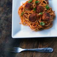 Spaghetti  meatballs - spaghetti z klopsikami
