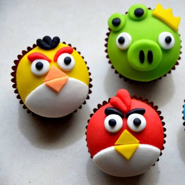 Babeczki Angry Birds