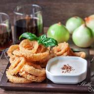 CHRUPIĄCE KRĄŻKI CEBULOWE - ONION RINGS