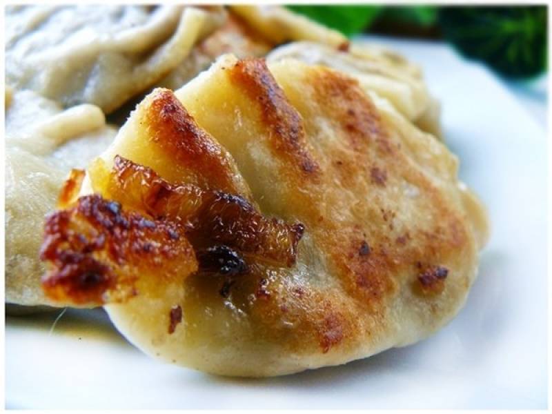 Pierogi z kaszanką