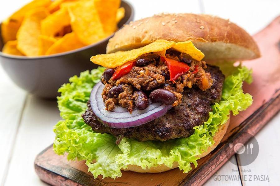 Hamburger „chili con carne”