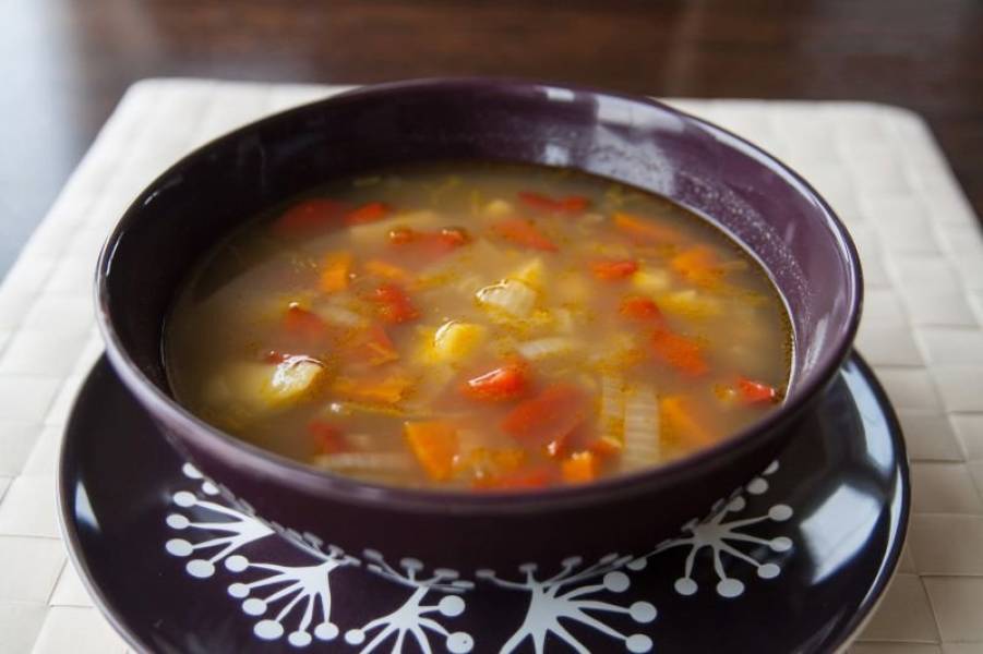 Prosta, szybka, aromatyczna... czyli wegetariańska zupa marokańska!