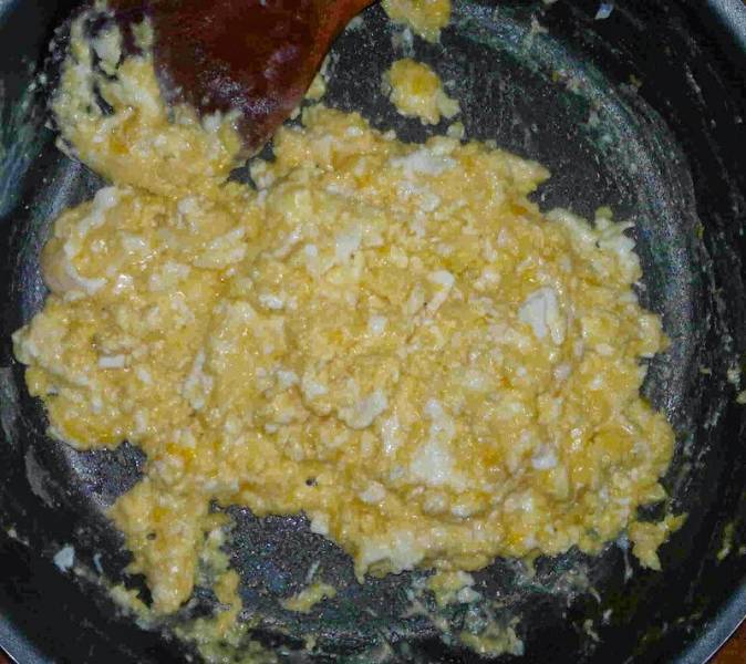 jajecznica z serem