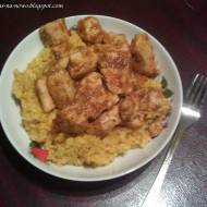 Kurczak z ryżem curry