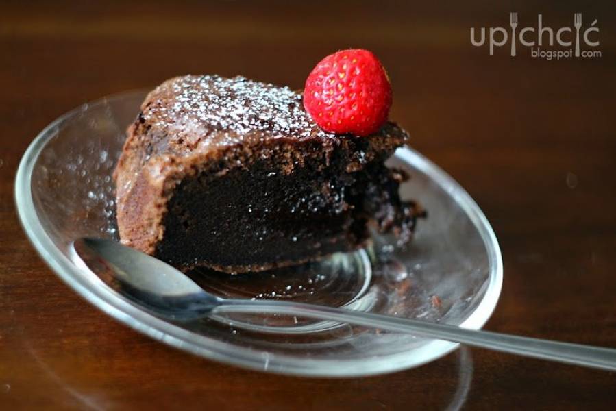 Ciasto z gorzką czekoladą a'la brownie