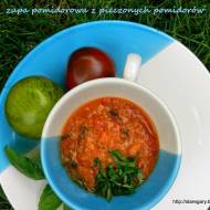 zupa pomidorowa z pieczonych pomidorów