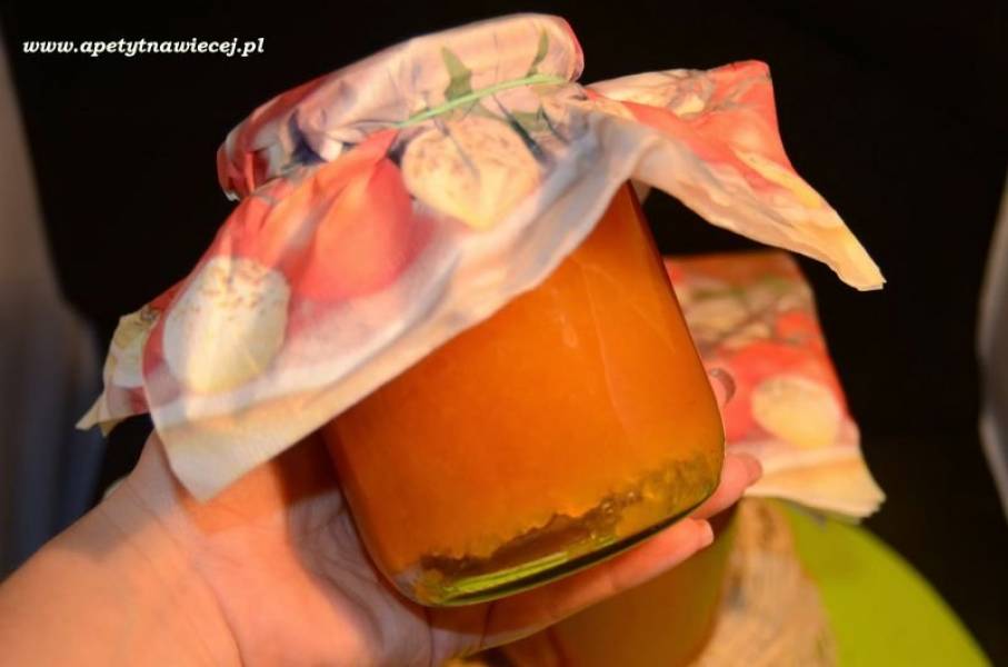 PRZETWORY - Dżem z dyni z nutką pomarańczy