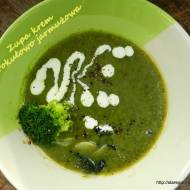 Zupa krem brokułowo jarmużowa