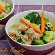 Smażony ryż z warzywami