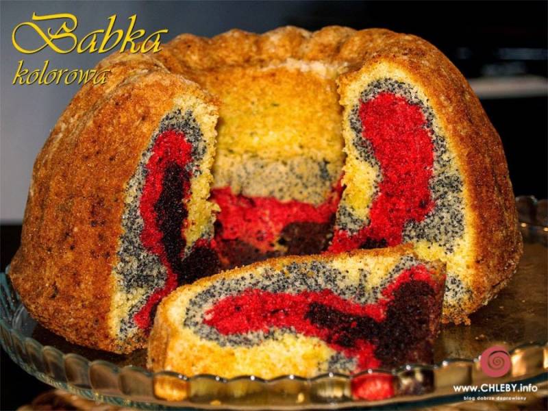 Babka kolorowa