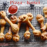 Pizza-kości na Halloween