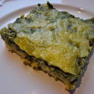 Quiche szpinakowy – czyli ciasto ze szpinakiem