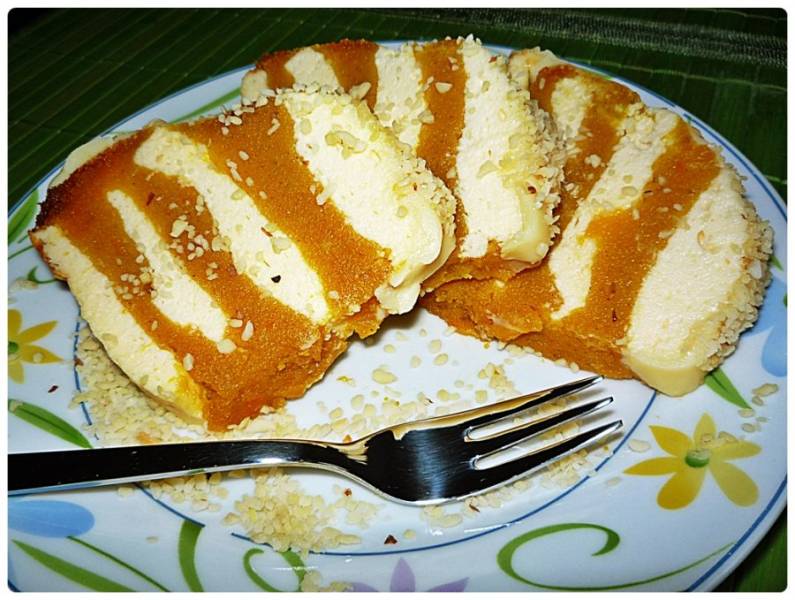 Ciasto dyniowo – serowe