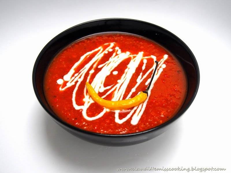 Diabelska zupa krem z czerwonej papryki- Paliwo Rakietowe