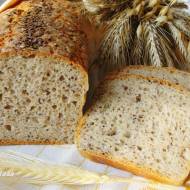 Chleb pytlowy z siemieniem lnianym