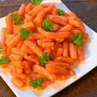 Glazurowane marchewki