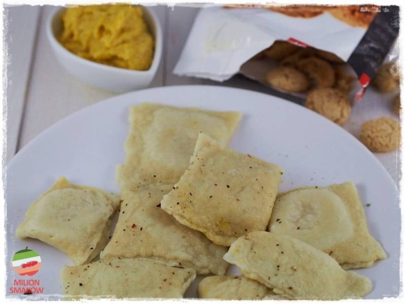 Tortelli z dynią i amaretti