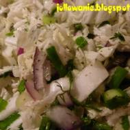 Surówka z kapusty pekińskiej / Salad with chinese leaves