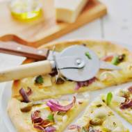Szybka pizza - gorgonzola, szałwia i kilka zdań o europejskich znakach jakości