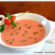 Zupa ziemniaczana przecierana z pomidorami