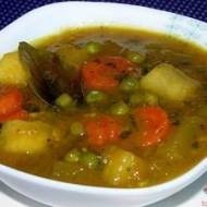 Curry warzywne zagęszczone puree z dyni