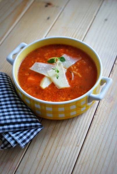 Zupa pomidorowa z ryżem SYS – bez wysiłku