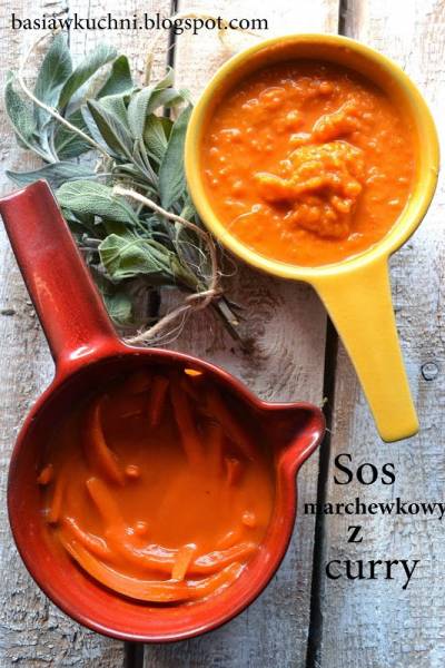 Sos marchewkowy z curry pełen aromatu pomarańczy, goździka - przepis świąteczny