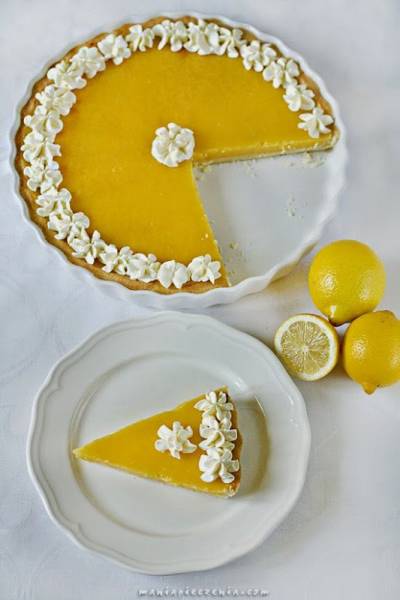 Lemon Curd Tart - tarta cytrynowa
