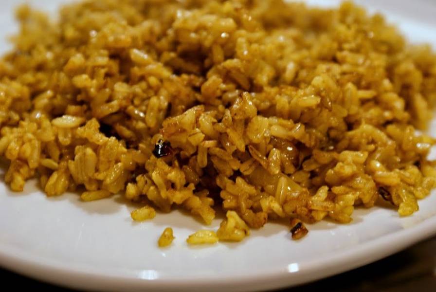 Smażony ryż curry