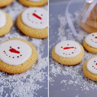 Bałwanki – świąteczne ciasteczka