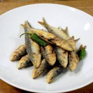 Boquerones smażone - sardele, anchoa smażone