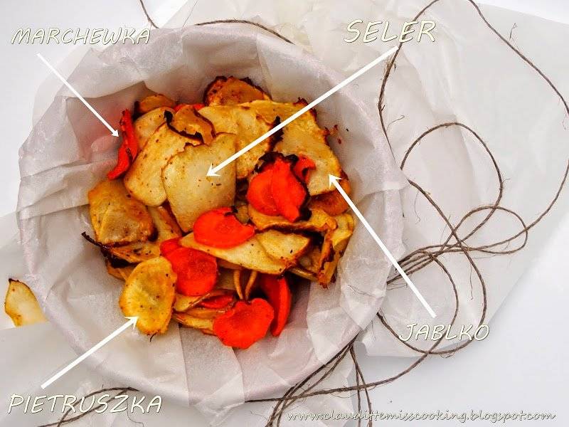 Chipsy warzywno- owocowe